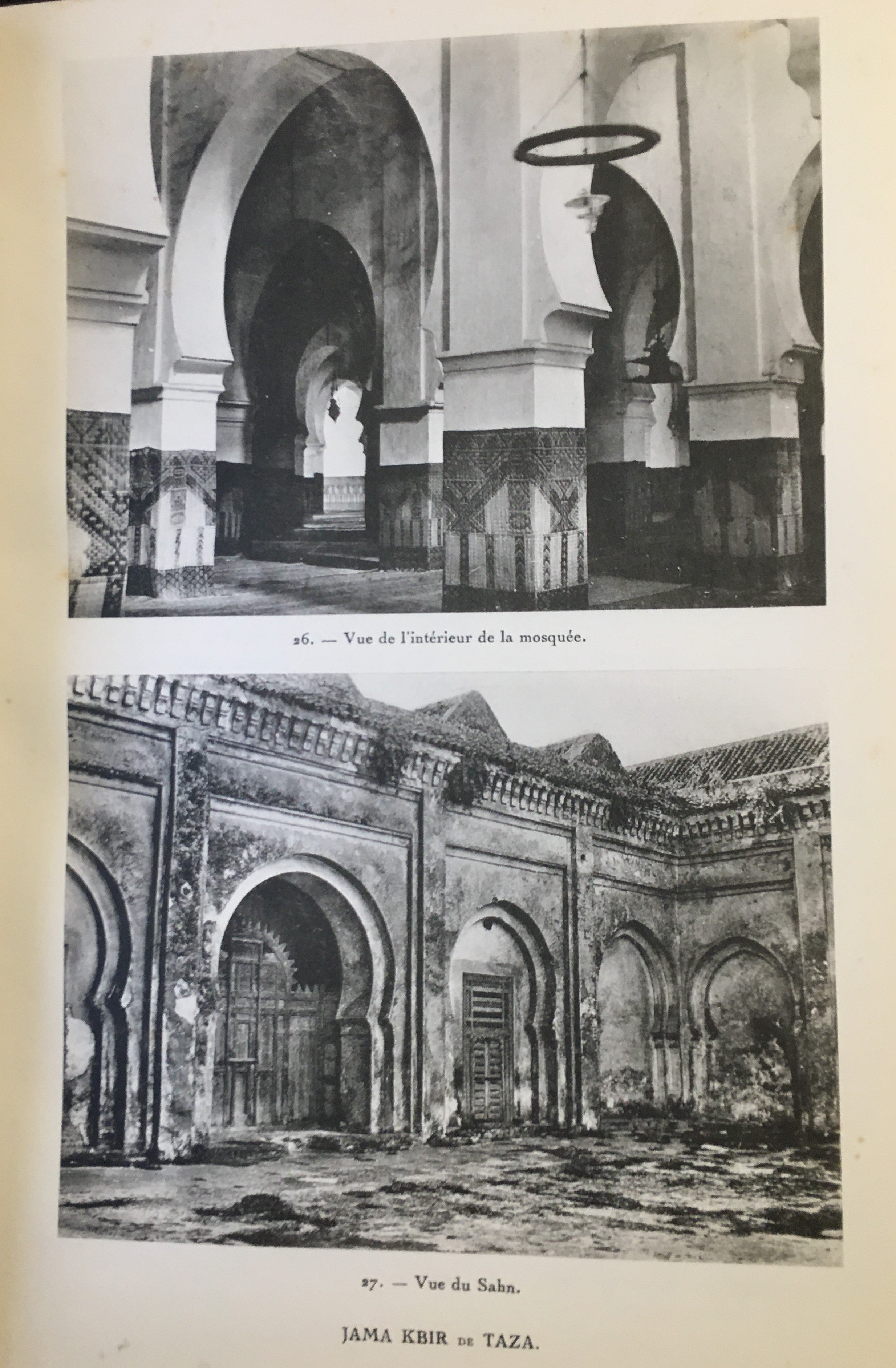 Les Mosquees de Fes et du Nord du Maroc; et des Notes sur Six Inscriptions de Fes et de Taza par E. Levi-Provencale.