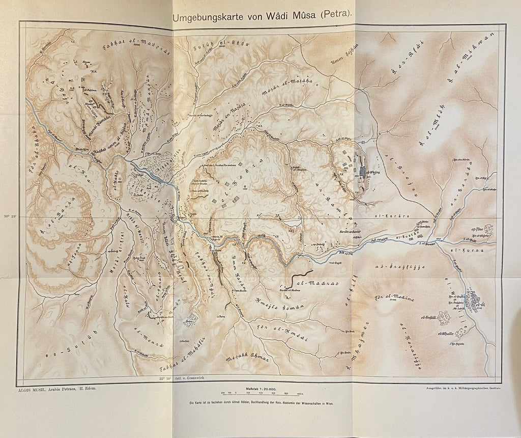 Arabia Petraea. Edom. Topographischer Reisebericht. VOLUME II, PARTS 1 & 2.