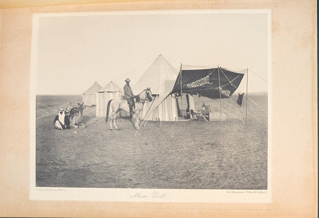 Vom Mittelmeer zum Persischen Golf. Durch den Hauran, die Syrische Wüste und Mesopotamien. TWO VOLUMES.