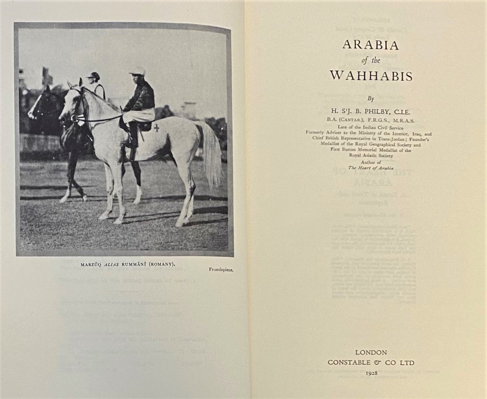 Arabia of The Wahhabis