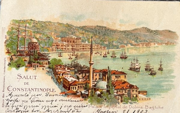 Turkish Postcards - Istanbul (Constantinople)