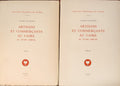 Artisans et Commercants au Caire au XVIIIe Siecle. TWO VOLUMES.
