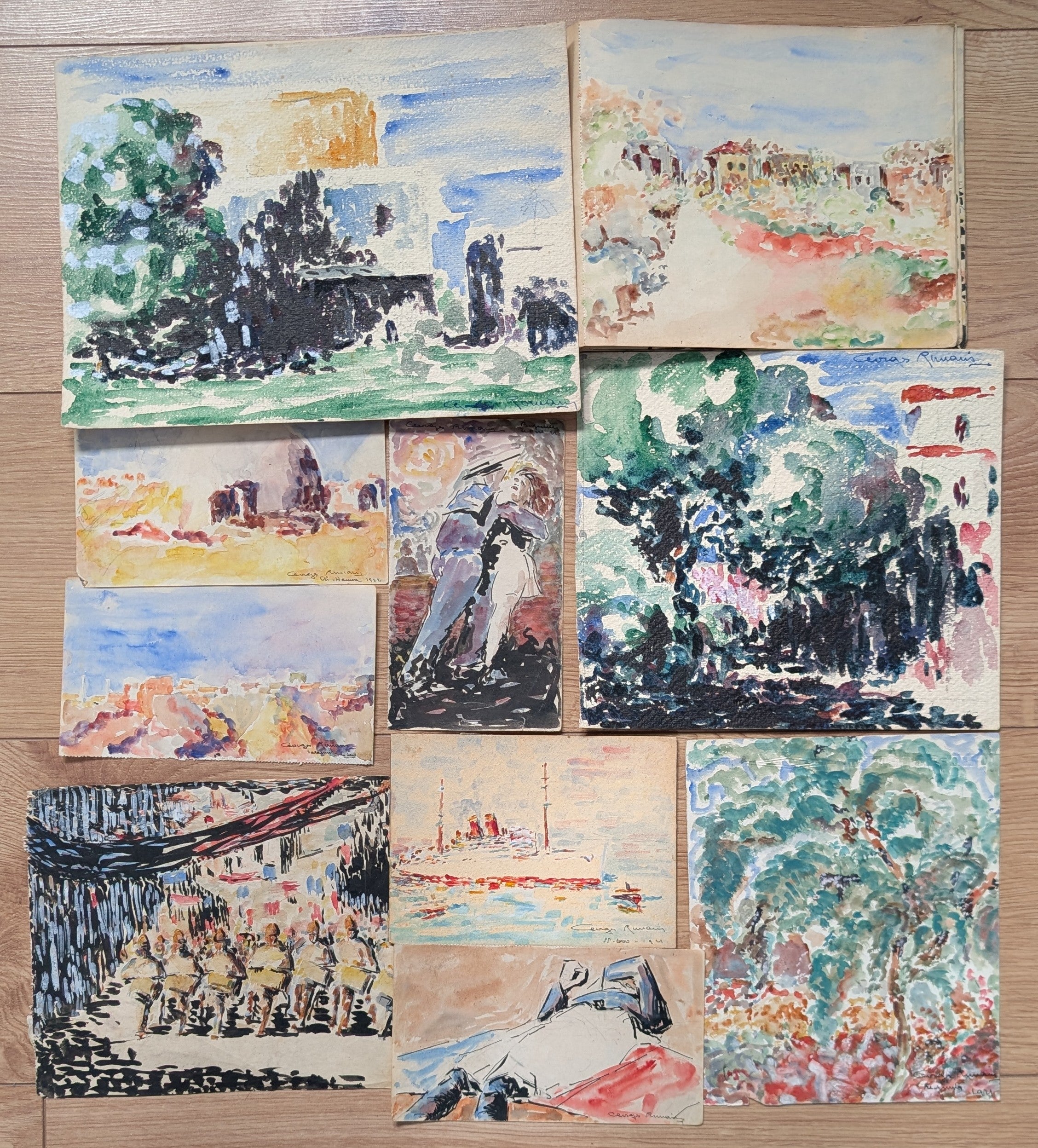 Middle East. Loose Drawings Booklet.