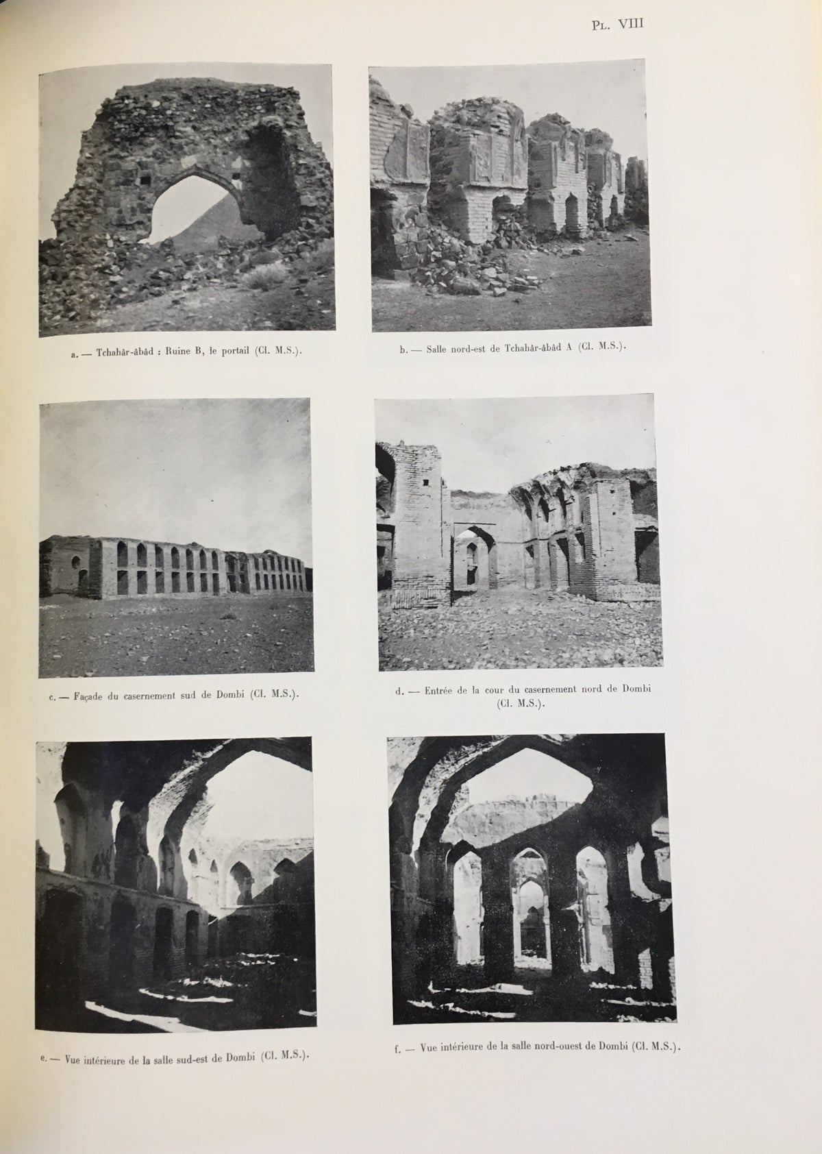 Anciennes Voies et Monuments Routiers de La Region d’Ispahan, suivi de Plusieurs autres Edifices de cette Province.