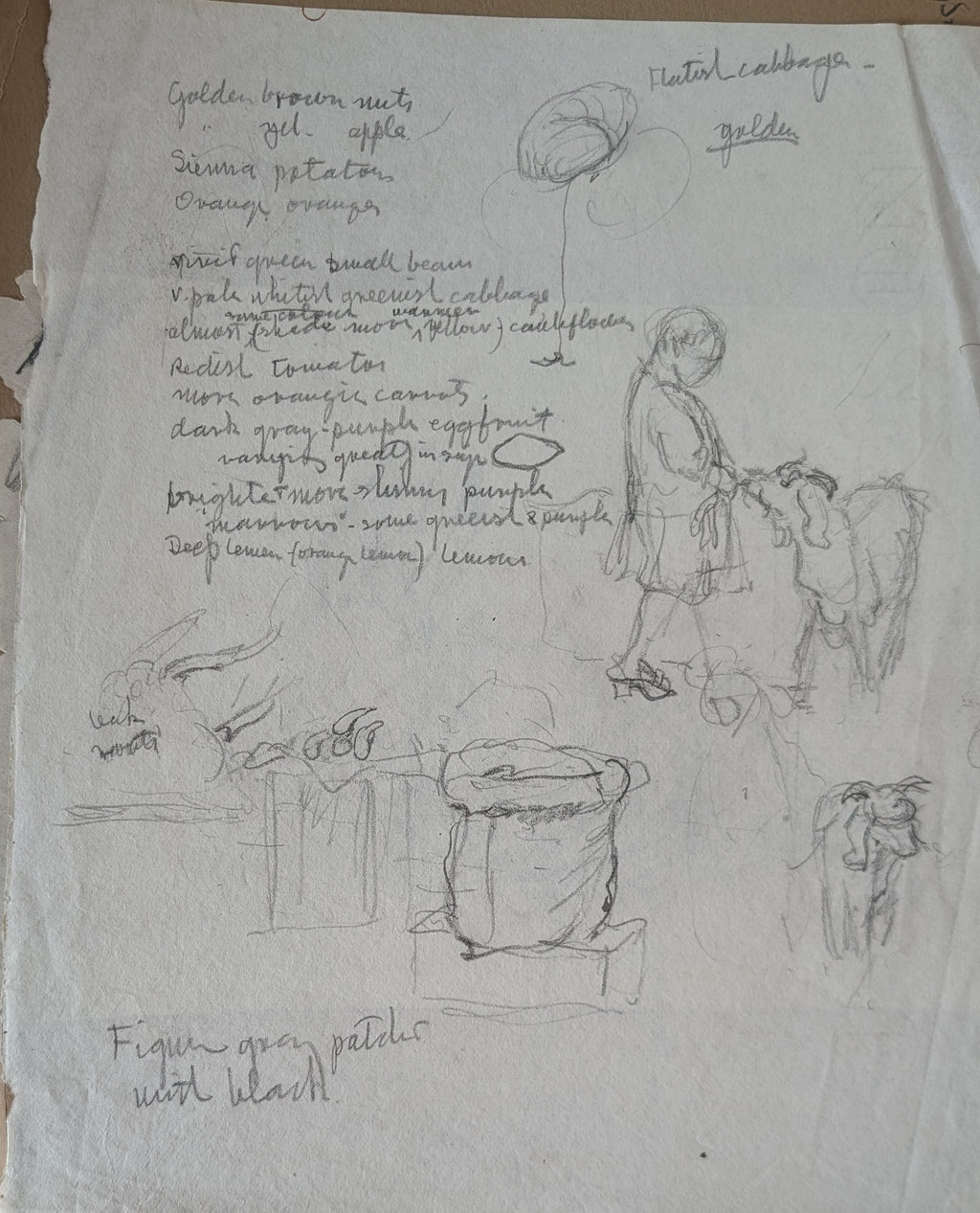 Folder containing fifteen prints & drawings of the Holy Land.