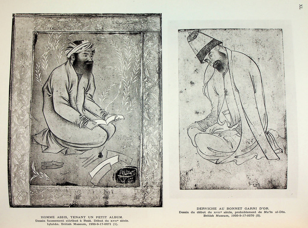 Les Peintures des Manuscrits de Shah Abbas 1er a la fin des Safavis.