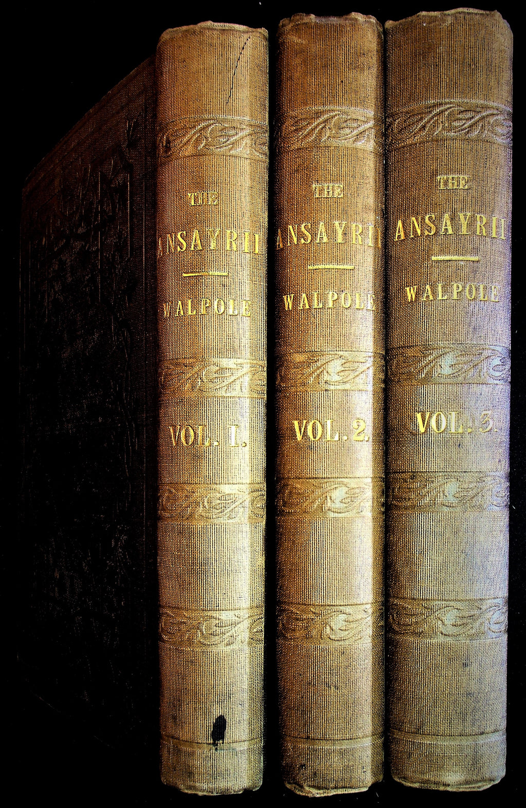 The Ansayrii, (or Assassins), with Travels in The Further East, in 1850-51. Including a Visit to Nineveh. THREE VOLUMES.