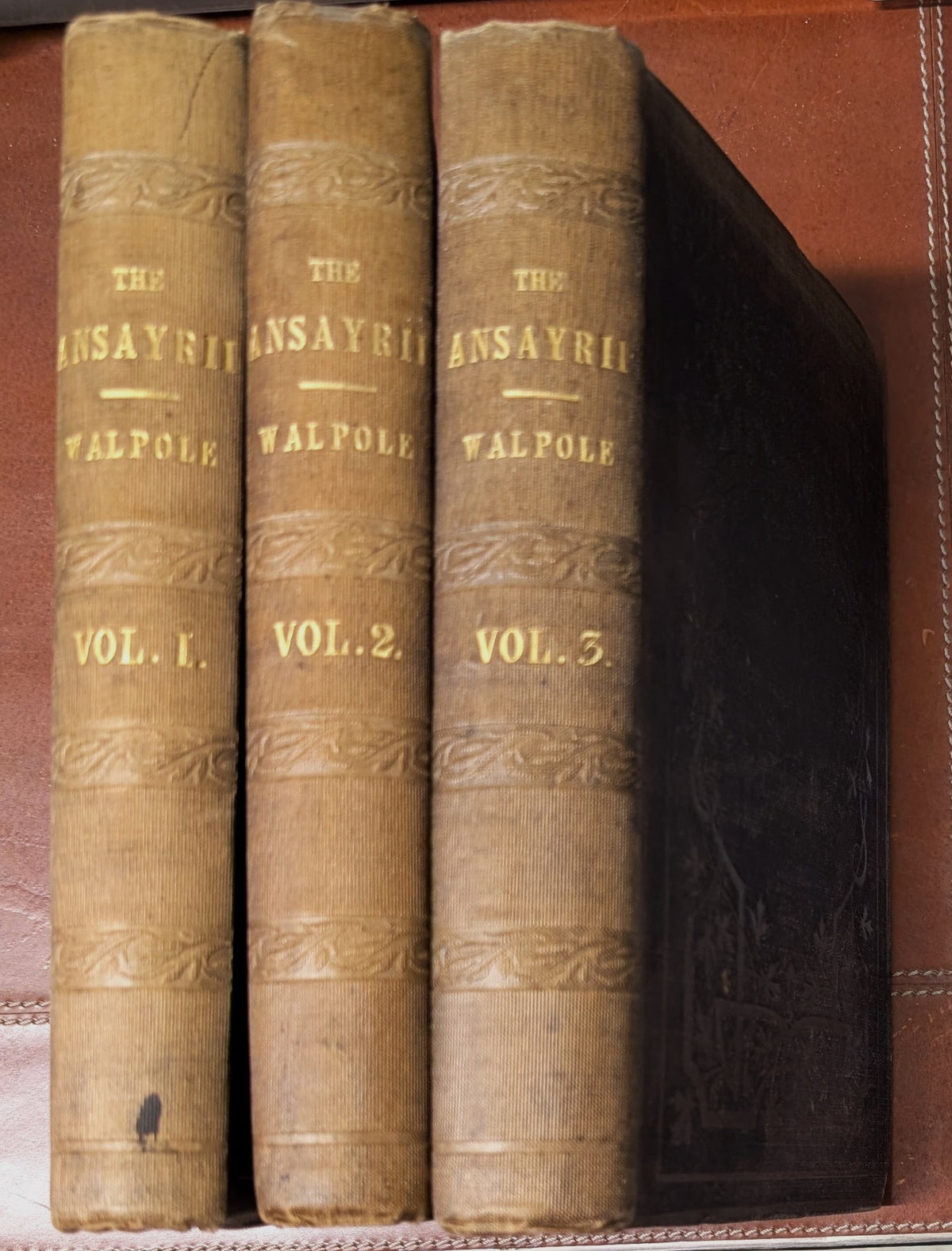 The Ansayrii, (or Assassins), with Travels in The Further East, in 1850-51. Including a Visit to Nineveh. THREE VOLUMES.